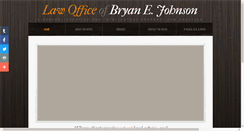 Desktop Screenshot of bejohnsonlaw.com